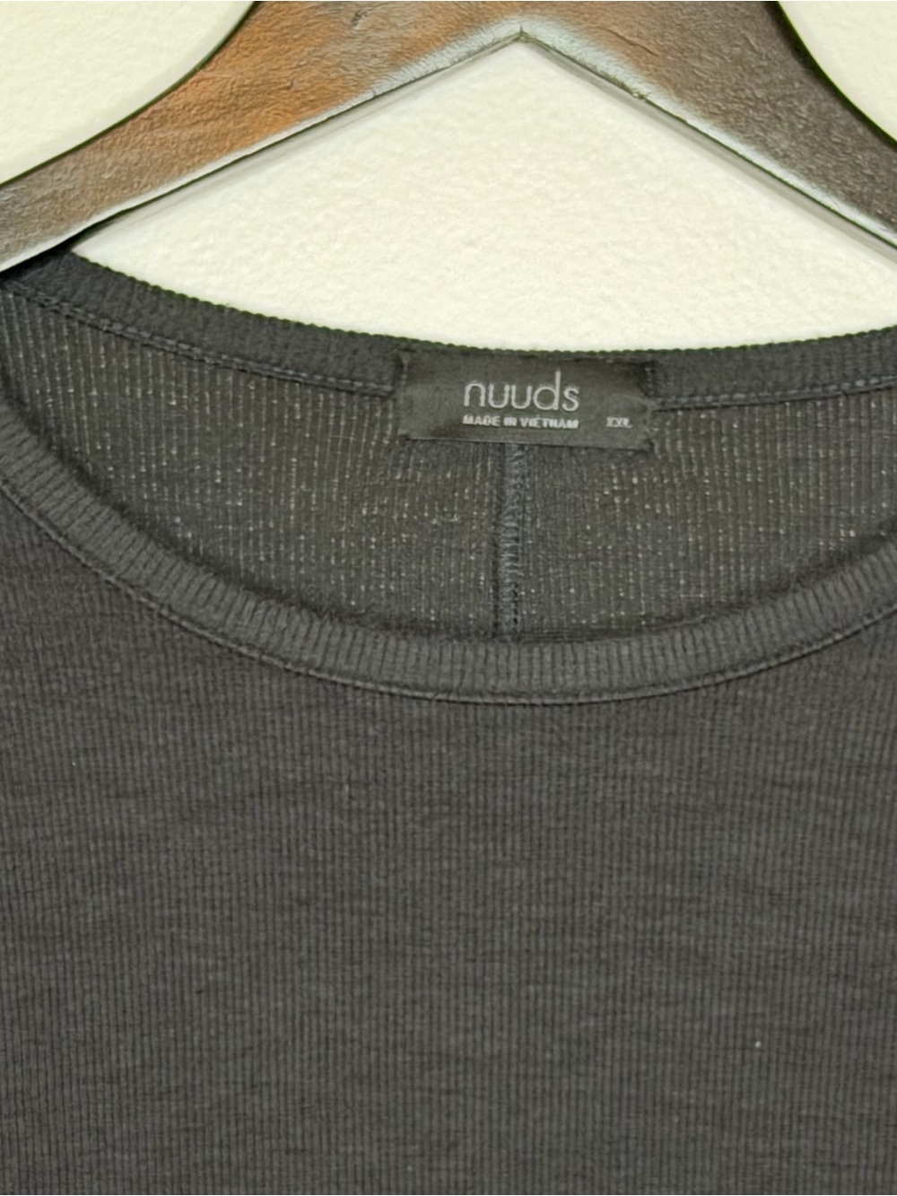 Nuuds Slinky Rib black XXL - Picture 3 of 4